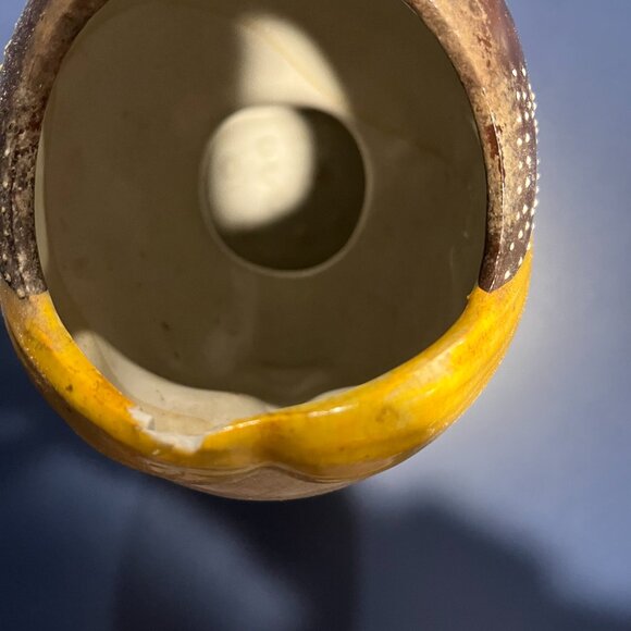 Vintage Ceramic Scandinavian Lady Head Vase Style Folk Art Flower - Picture 8 of 8